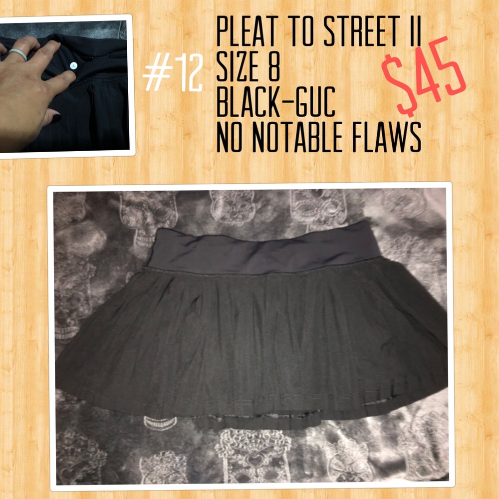 Pleat to street II skirt